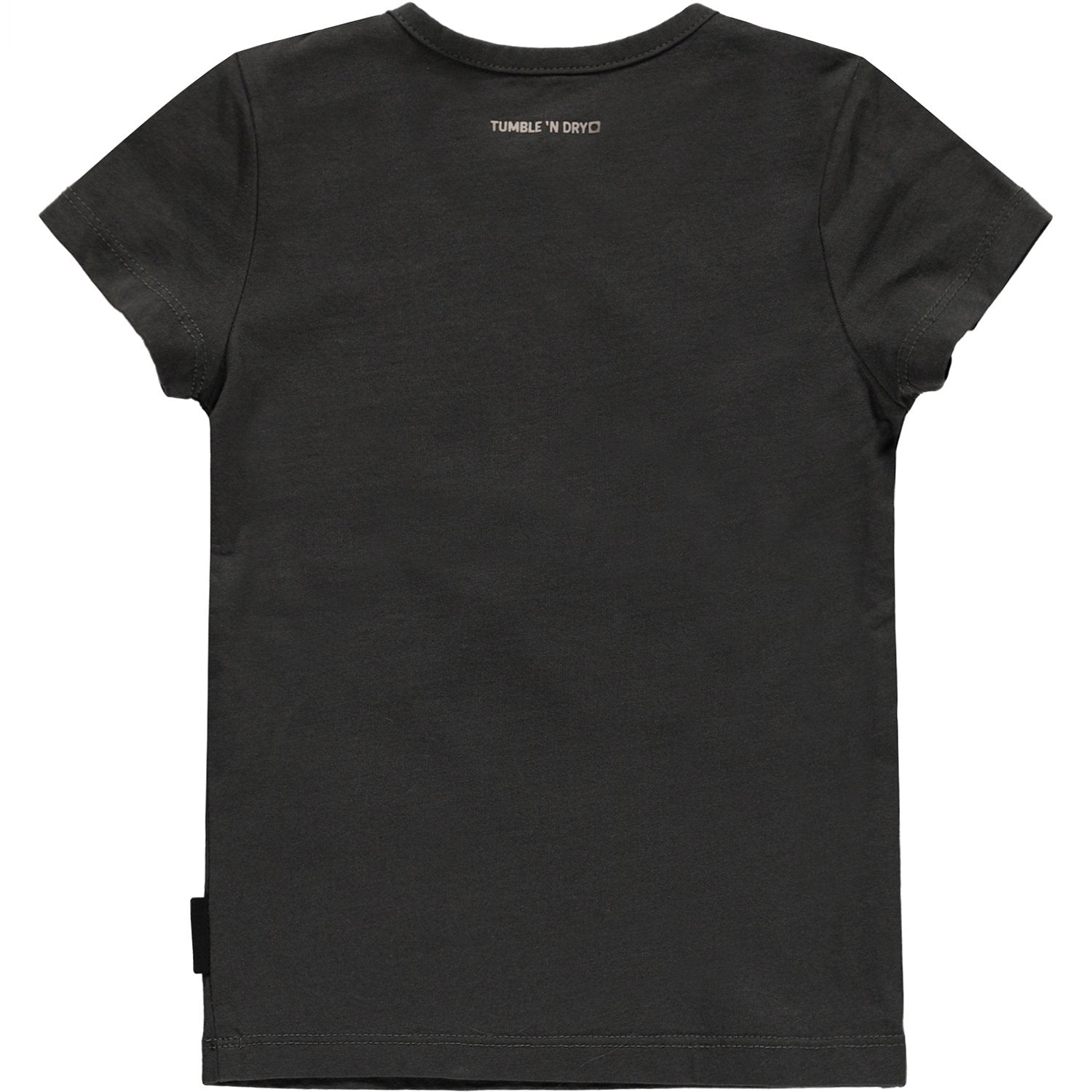 Baby Jongens T-shirt Km O-hals van Tumble 'n Dry in de kleur Grey asphalt in maat 86.