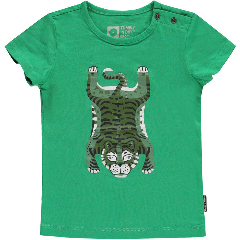 Baby Jongens T-shirt Km O-hals van Tumble 'n Dry in de kleur Grey asphalt in maat 86.