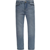Meisjes Broek Jeans lang van Tumble 'n Dry in de kleur Denim mid blue in maat 128.