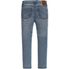 Meisjes Broek Jeans lang van Tumble 'n Dry in de kleur Denim mid blue in maat 128.