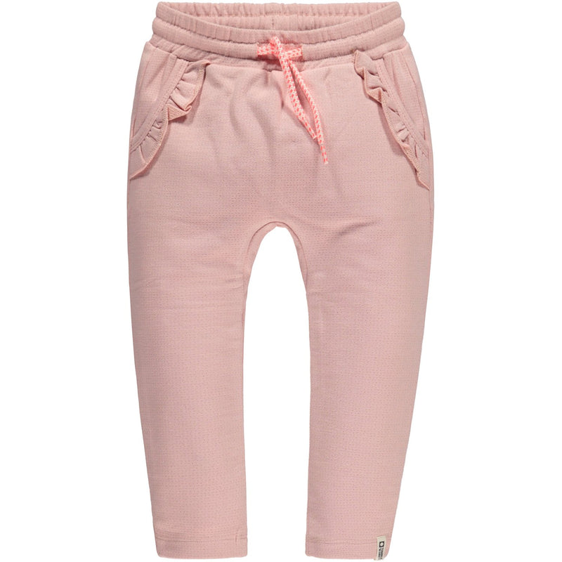 Baby Meisjes Broek sweatpan van Tumble 'n Dry in de kleur Peachskin in maat 86.