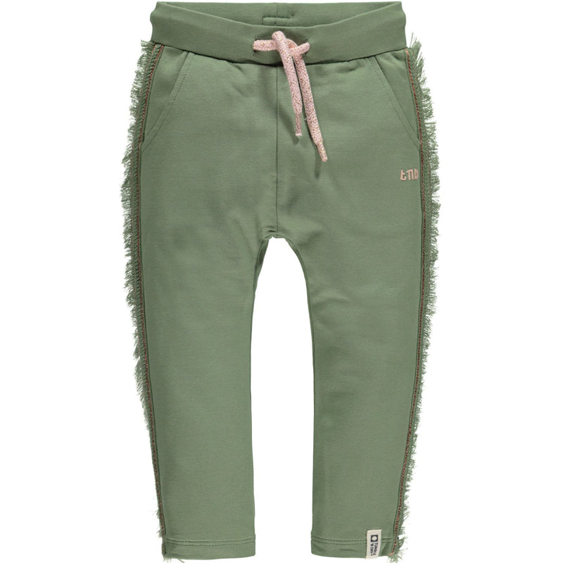 Baby Meisjes Broek sweatpan van Tumble 'n Dry in de kleur Hedge Green in maat 86.