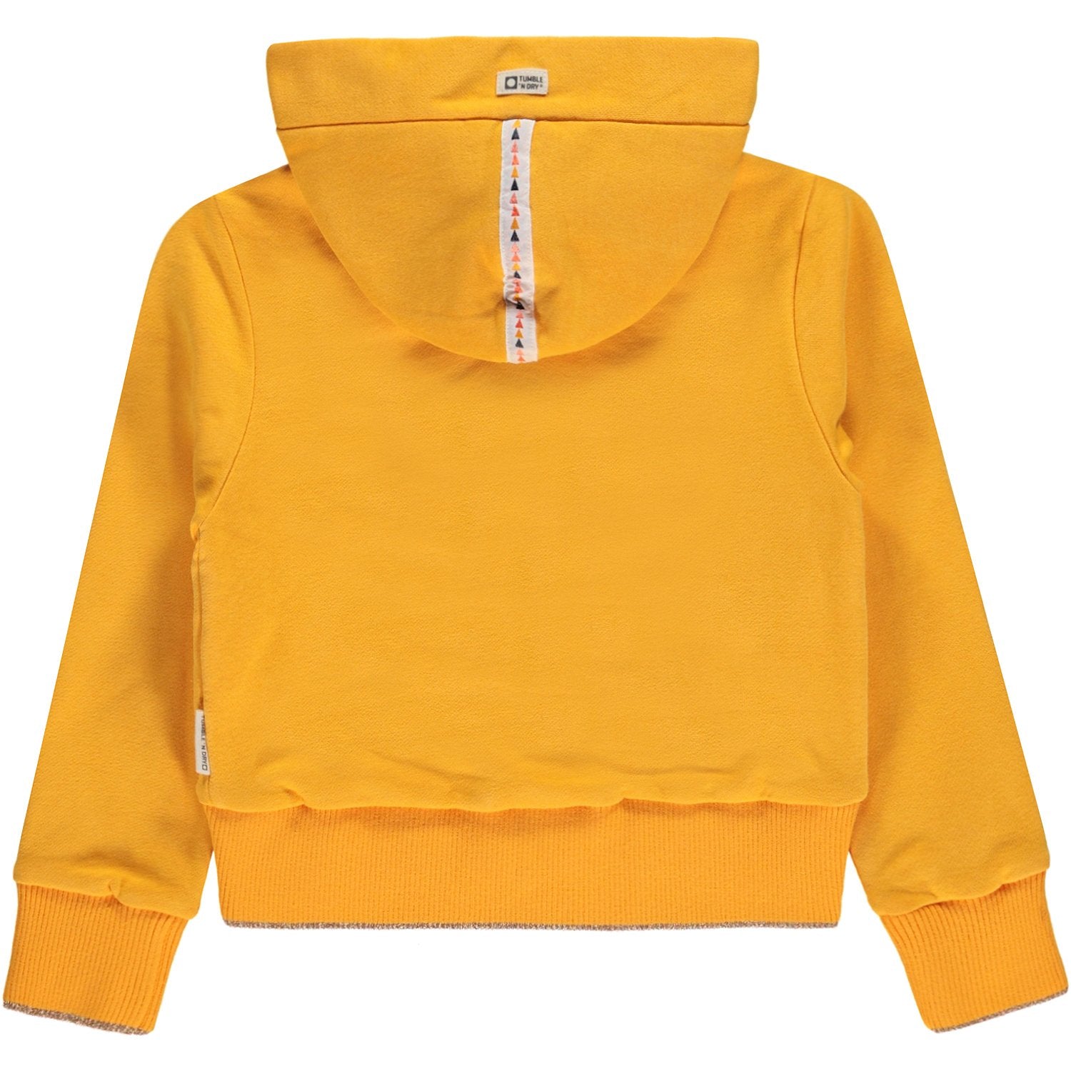 Meisjes Sweat Vest hood van Tumble 'n Dry in de kleur Saffron in maat 134/140.