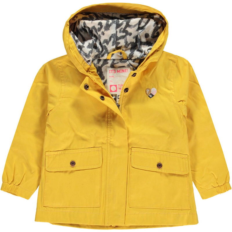 Baby Meisjes Buit.Jas 3/4 van Tumble 'n Dry in de kleur Old gold in maat 86.