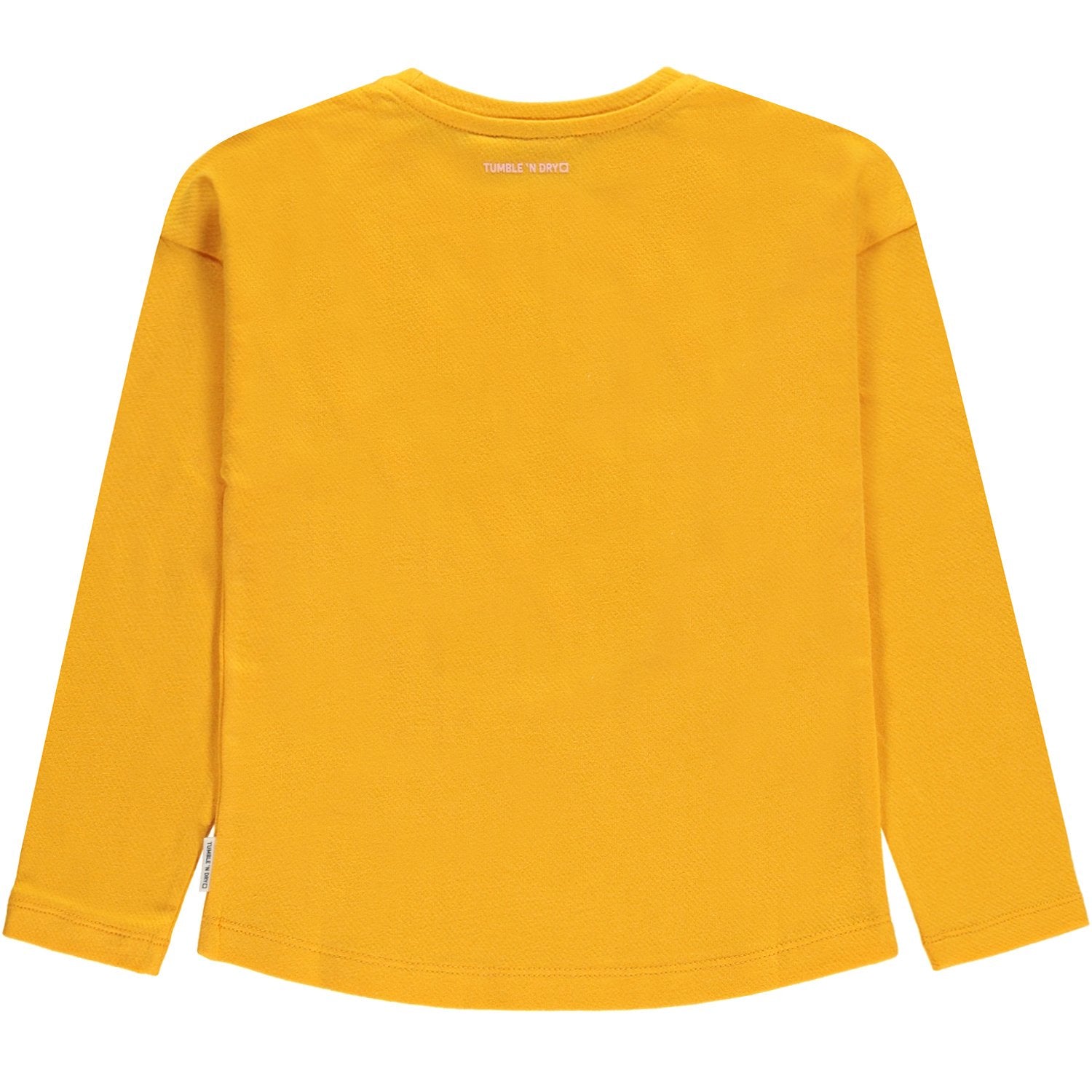 Meisjes T-shirt Lm O-hals van Tumble 'n Dry in de kleur Saffron in maat 134/140.