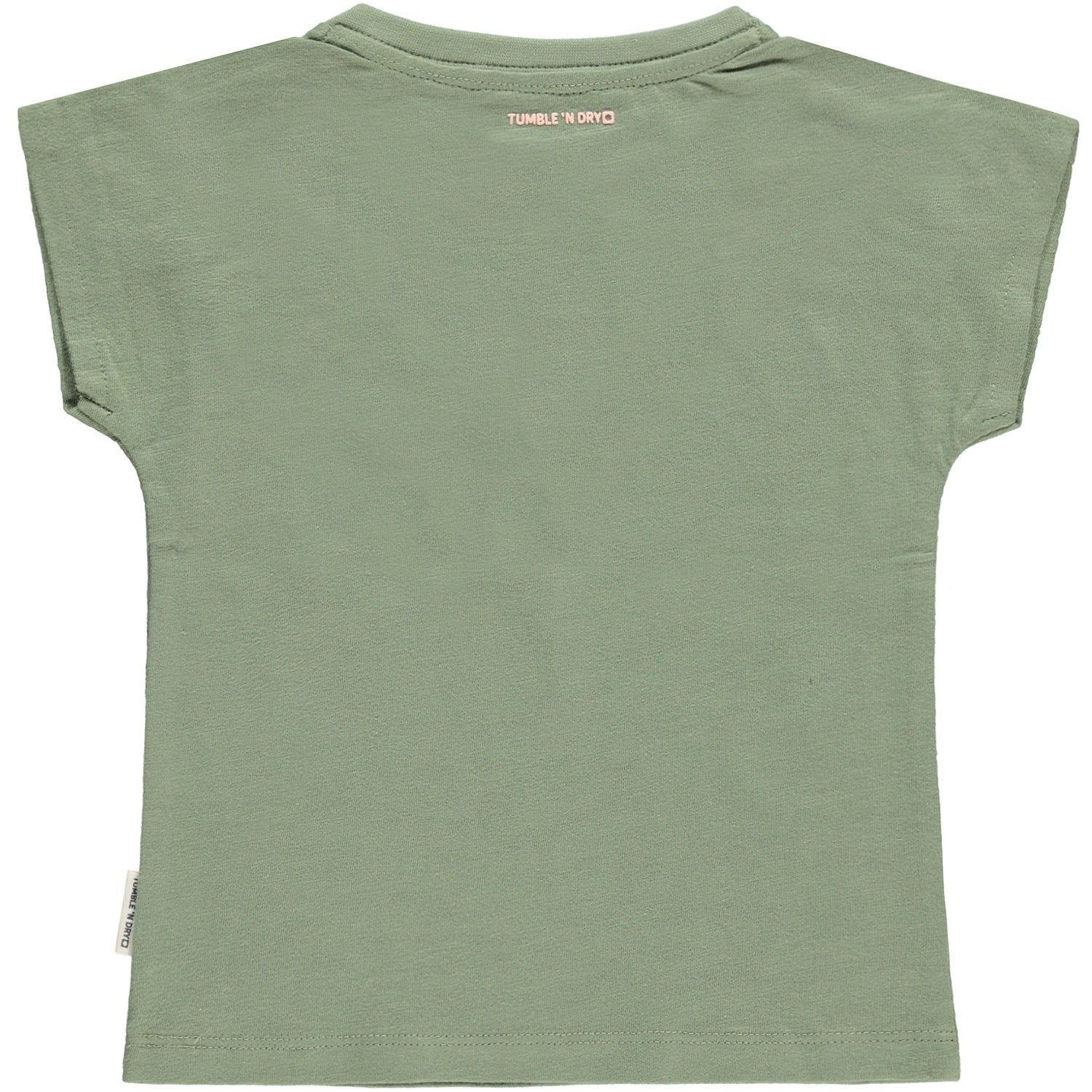 Baby Meisjes T-shirt Km O-hals van Tumble 'n Dry in de kleur Hedge green in maat 86.