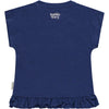 Baby Meisjes T-shirt Km O-hals van Tumble 'n Dry in de kleur Twilight blue in maat 86.