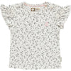 Baby Meisjes T-shirt Km O-hals van Tumble 'n Dry in de kleur Snow white in maat 86.