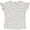 Baby Meisjes T-shirt Km O-hals van Tumble 'n Dry in de kleur Snow white in maat 86.