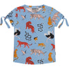 Meisjes T-shirt Km O-hals van Tumble 'n Dry in de kleur Placid blue in maat 134/140.