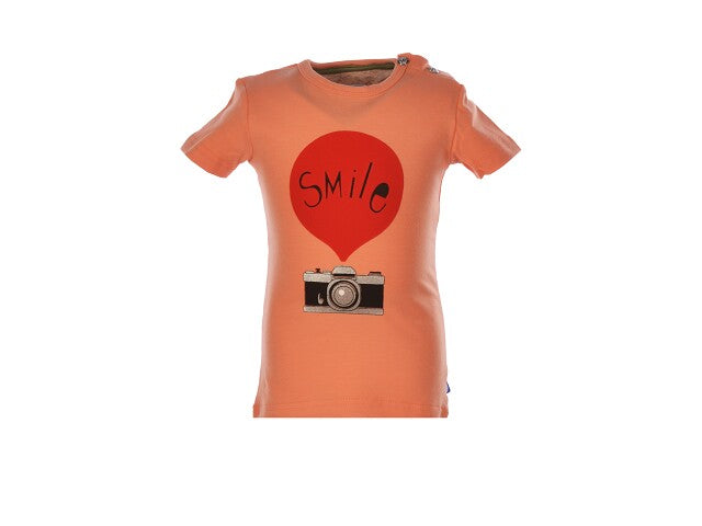 Flo Oranje Shirts korte mw 80