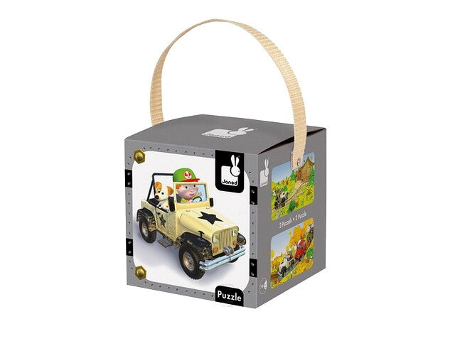 Janod Puzzel - Jack's 4 x 4 Speelgoed .