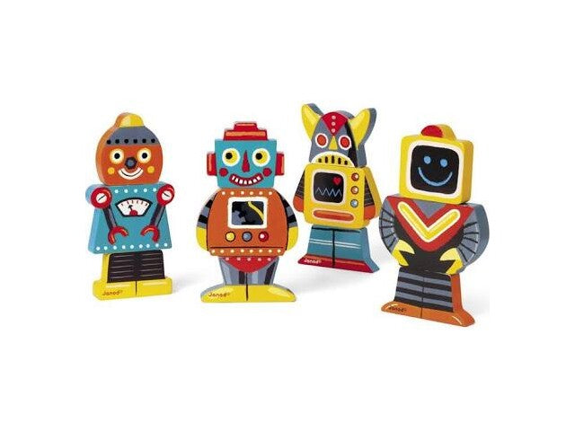 Janod Funny magnets - robot Speelgoed