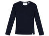 Nik & Nik Top lange mouw Jolie d.blauw Top 164