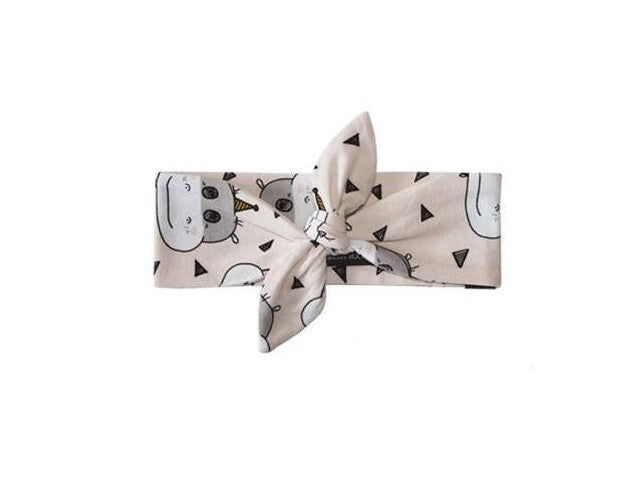 Your Wishes Haarband Pinky Hippo Newborn