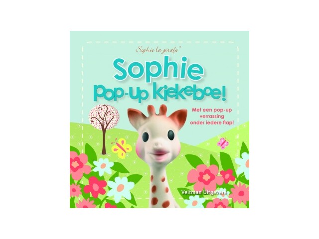 Kleine Giraf Sophie de Giraf pop-up boek Kiekeboe!