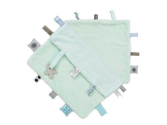 Snooze Baby Knuffeldoekje Misty Green Accessoires