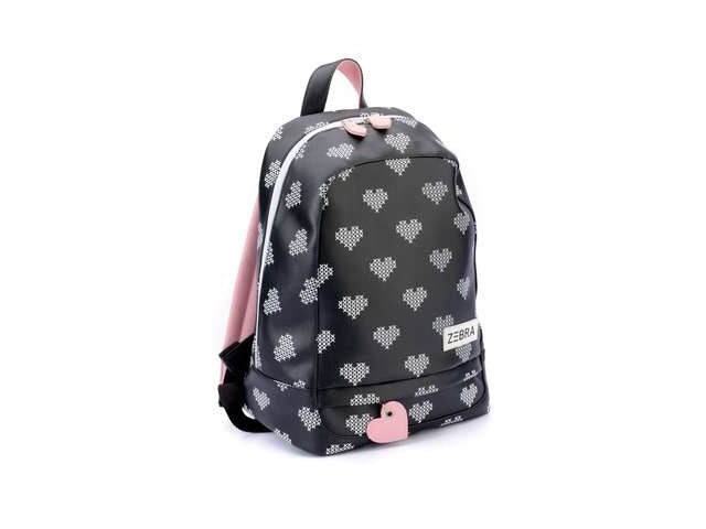 Zebra Rugzak girls Crossed Hearts XL Tassen