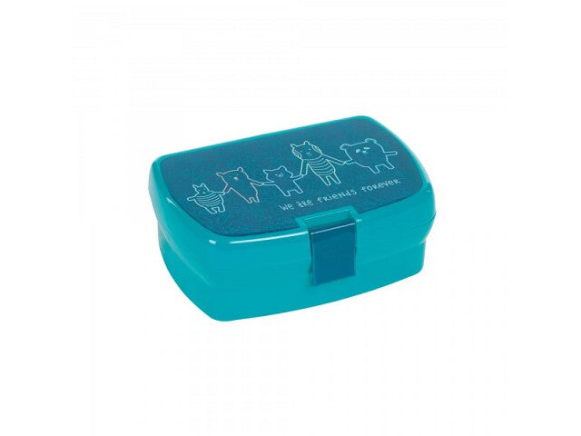 Lässig Lunchbox About Friends Blue Speelgoed