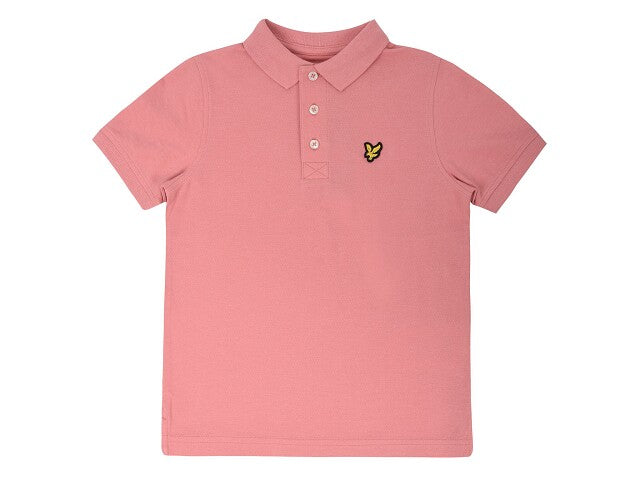 Lyle & Scott Polo korte mouw Pink Shake Poloshirt
