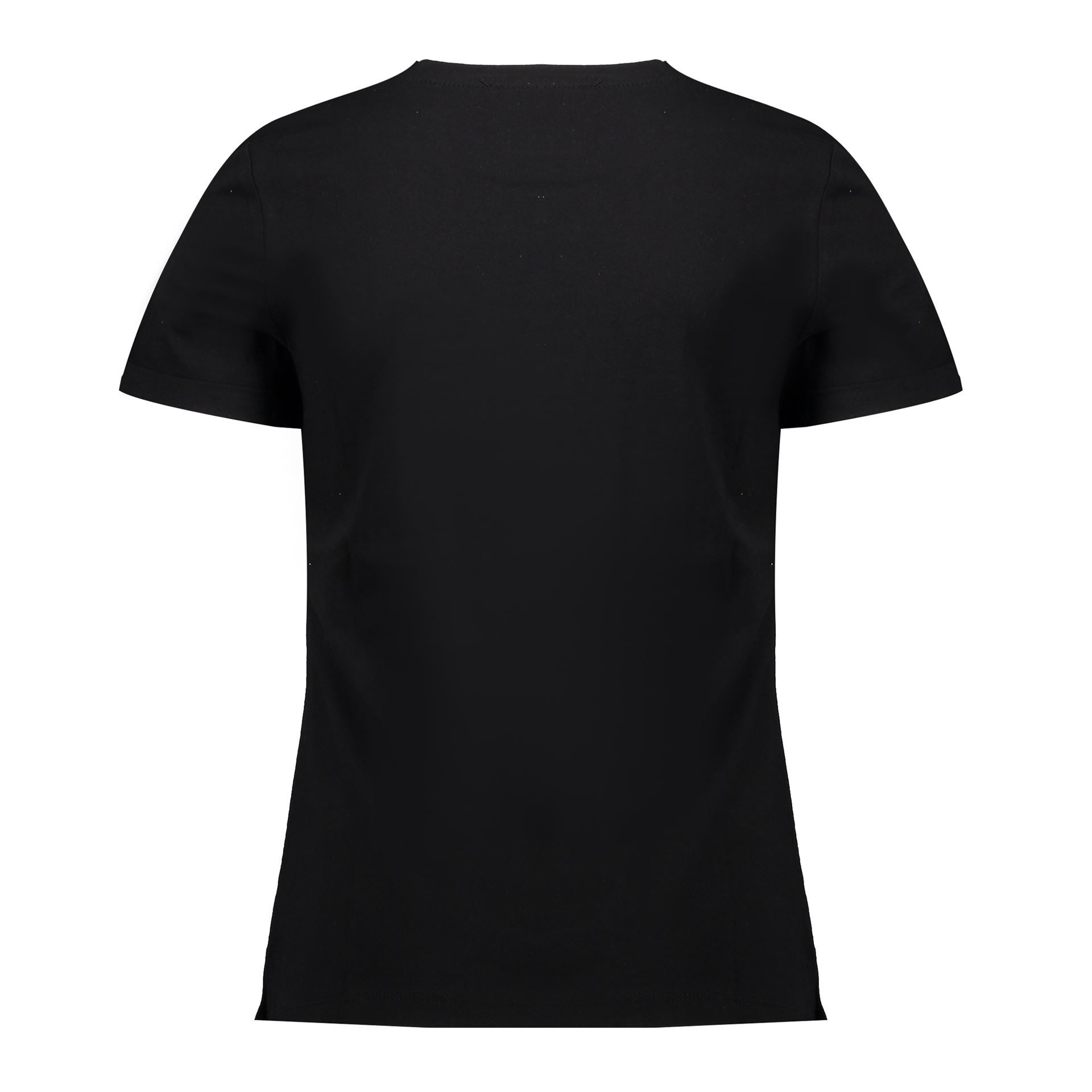 Meisjes T-Shirt S/S With Front Print van Geisha in de kleur Black in maat 176.