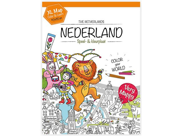 Verry Mappy XL Map Netherlands Speelgoed .