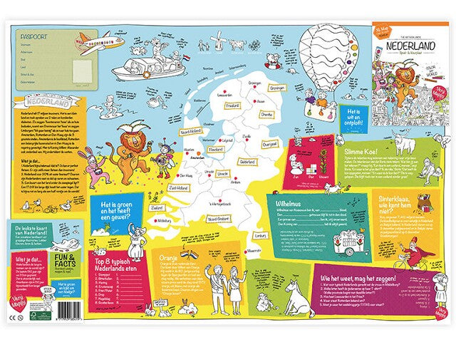 Verry Mappy XL Map Netherlands Speelgoed .