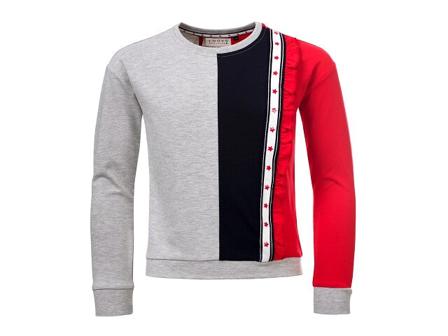 Looxs Revol. Sweater colorblock Sweaters 164