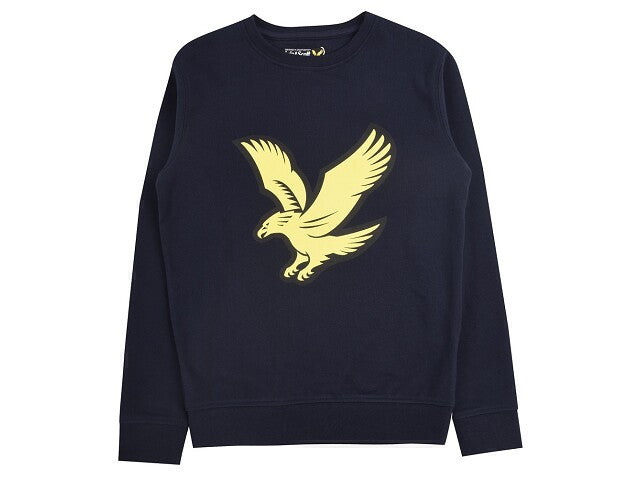 Lyle & Scott Sweater crewneck logo large Sweaters 164/170