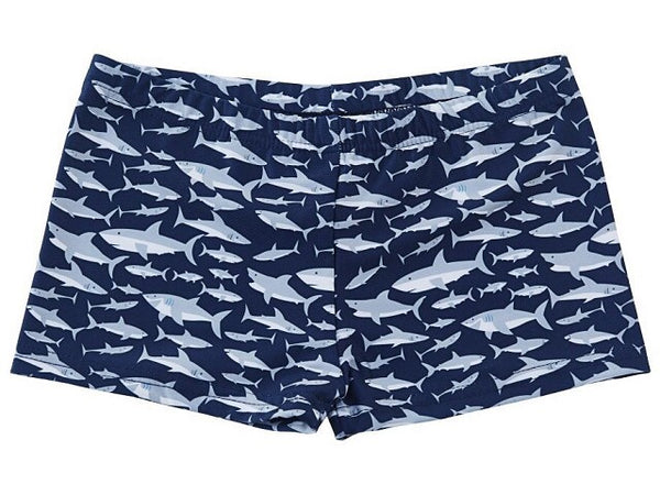 Slipstop Zwemboxer Sharks Zwembroeken 128/134