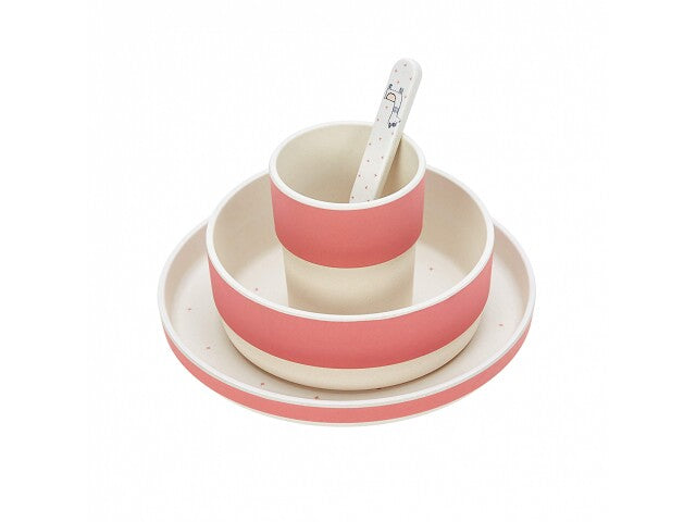 L‰ssig Serviesset Bamboo Glama coral Speelgoed .