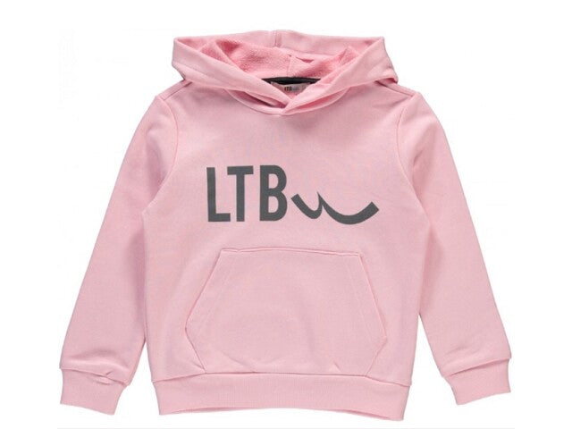 LTB Hooded sweater Silowo roze Sweaters 164