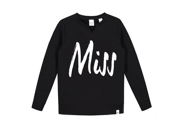 Nik & Nik Sweater Miss black Sweaters