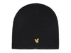 Lyle & Scott Muts gebreid zwart Mutsen -