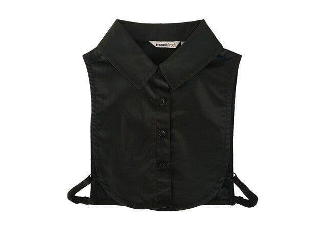 Moodstreet Blouse kraagje zwart Blouse