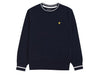 Lyle & Scott Jumper gebreid crewneck tipped Sweaters 170/176