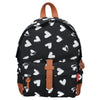 Kidzroom Rugzak Kidzroom Black & Hearts