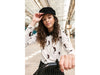 Looxs Revol. Blouse met fluwelen strik Blouse 164