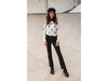 Looxs Revol. Blouse met fluwelen strik Blouse 164