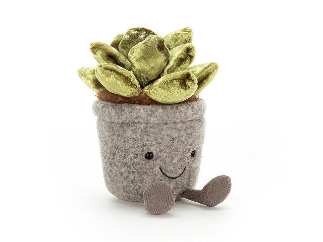 Jellycat Plant Silly Succulent Jade Knuffels -