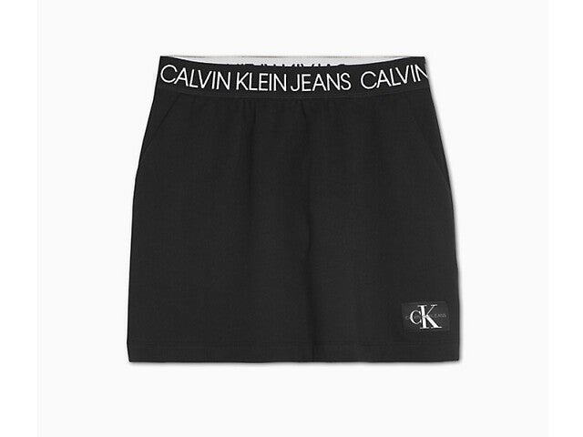 Calvin Klein Rok sweat logo waistband Rokjes 176