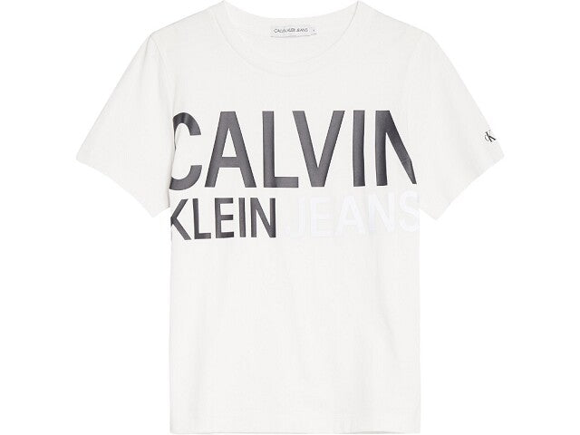Calvin Klein Shirt korte mouw stamp logo wi Shirts korte mw 176