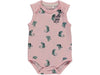 Quapi Romper mouwloos Xarlot pink Newborn 68