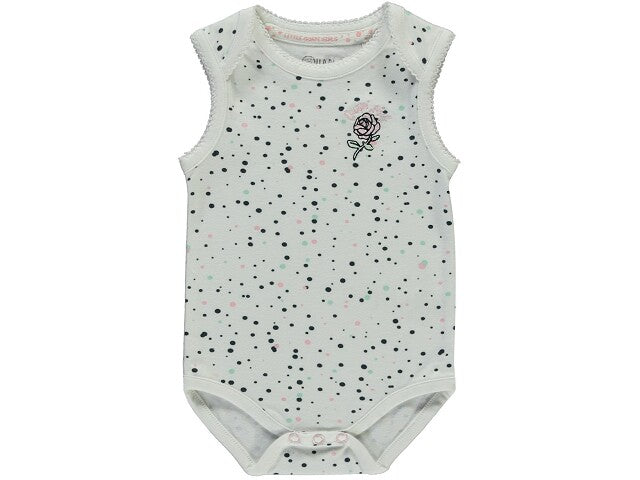 Quapi Romper mouwloos Xarlot dot Newborn