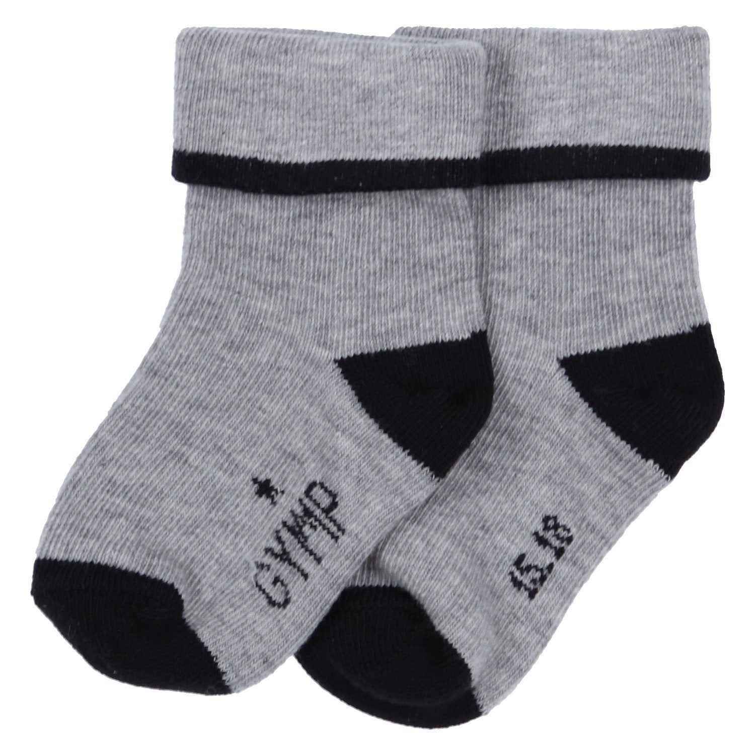 Baby jongens SOKKEN - boys socks - Preminim van GYMP in de kleur BLAUW/GRIJS in maat 19, 22.