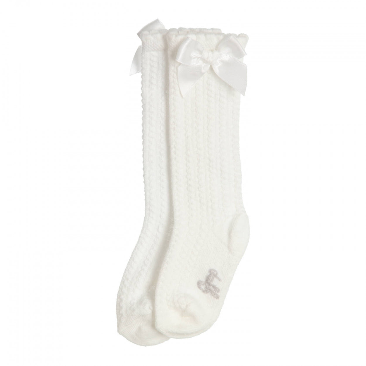 Meisjes Knee socks Kite van Gymp in de kleur White in maat 19/22.