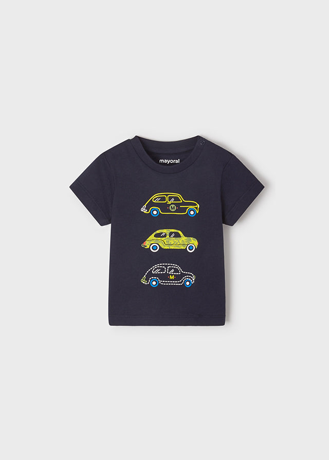 Mayoral S/s "car" t-shirt