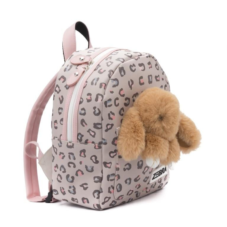 meisjes Rugzak (S) - Honey Bunny Leo camel van Zebra in de kleur zand in maat 0.