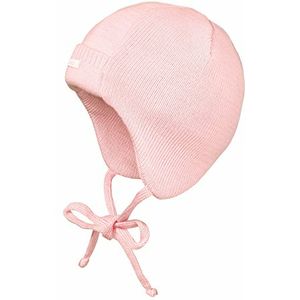 Maximo Baby hat knitted structure pink Hats