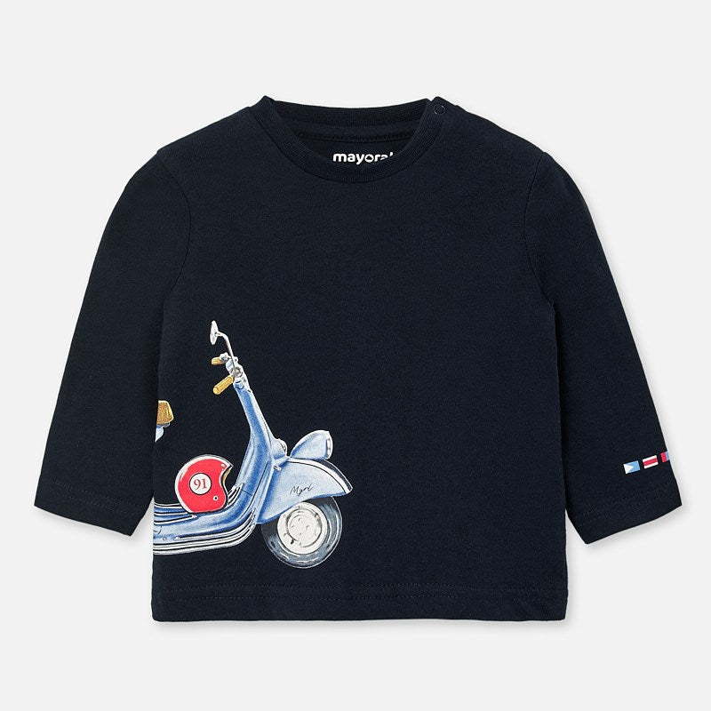 Mayoral Baby Jongen longsleeve scooter 1054